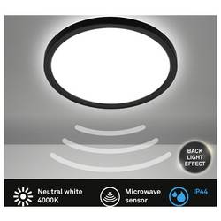 Briloner 7524415 MOVE stropní svítidlo s PIR senzorem LED LED 15 W černá