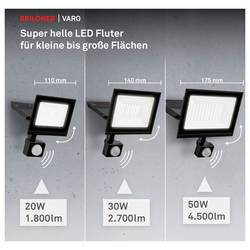 Briloner VARO 4054015 venkovní nástěnné LED osvětlení 30 W Barvy světla (LED svítidlo): neutrální bílá