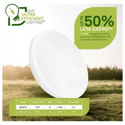 Briloner 3866016 Elipso stropní svítidlo LED LED Energetická třída (EEK2021): A (A - G) 8 W bílá