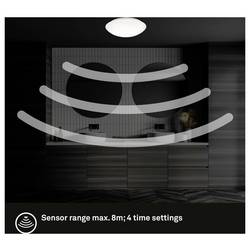 Briloner 3362016 ELIPSO stropní svítidlo s PIR senzorem LED LED 15 W bílá