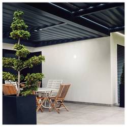 Briloner HELSINKI 3352016 venkovní nástěnné osvětlení s PIR detektorem LED LED 12 W bílá