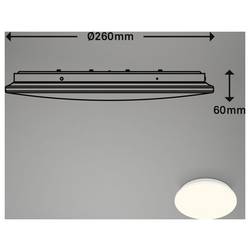 Briloner 3897016 EKOS stropní svítidlo LED LED 12 W bílá