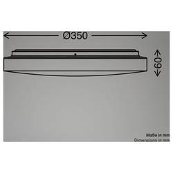 Briloner 3892016 MOJO stropní svítidlo LED LED 24 W bílá