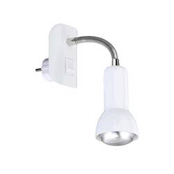 Briloner PAKU nástěnné světlo E14 25 W bílá
