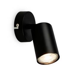Briloner TIB 2172015 nástěnné světlo GU10 9 W LED černá