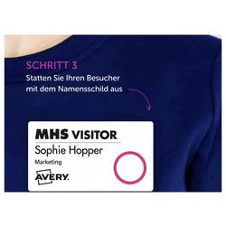 Avery-Zweckform 4852E-THR štítek se jménem (š x v) 22 mm x 22 mm 1000 ks
