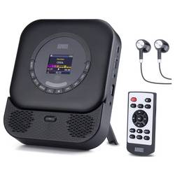 August SE15B MP3 přehrávač černá Bluetooth, reproduktor