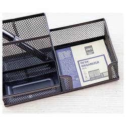 DELI D420590 organizér na stůl černá
