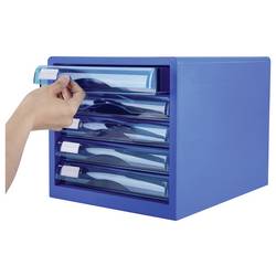 DELI D360235 box se zásuvkami DIN A4 Počet zásuvek: 5