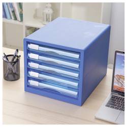 DELI D360235 box se zásuvkami DIN A4 Počet zásuvek: 5