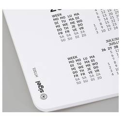 Sigel H7301 psací podložka 3letý kalendář 2027, 2028, 2029 tečkovaná lineatura (tečkované čtverečky) Zaoblené rohy (š x v) 59.5 cm x 41 cm 30 listů 30 listů