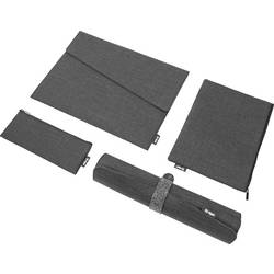 Sigel Brašna na příslušenství Bundle | Notebook Case M | Organizer Set | Desk Mat Max. velikost: 35,6 cm (14) tmavě šedá