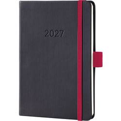 Sigel C2709 týdenní kalendář Conceptum 2027 Hardcover DIN A6 černá, červená 176 Seiten 1 ks