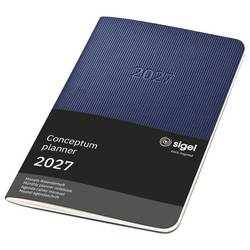 Sigel C2787 kapesní kalendář Conceptum 2027 Softcover DIN A6 tmavě modrá 64 Seiten 1 ks