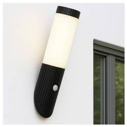 Brilliant Außenwandleuchte 40930/06 venkovní nástěnné LED osvětlení s PIR detektorem LED E27 20 W černá