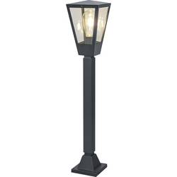 Brilliant 41017/63 Außenstandleuchte 80cm venkovní stojací LED lampa LED E27 20 W antracitová, transparentní