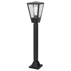 Brilliant 41017/63 Außenstandleuchte 80cm venkovní stojací LED lampa LED E27 20 W antracitová, transparentní