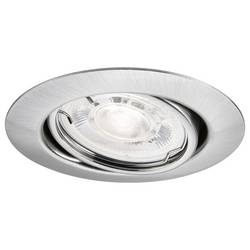Paulmann 94948 LED vestavné svítidlo, LED, GU10, 4 W, železo (kartáčované)