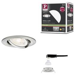 Paulmann 92325 LED vestavné svítidlo, LED, GU10, 4.9 W, železo (kartáčované)