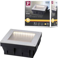 Paulmann 95742 Solární LED vestavné podlahové svítidlo Energetická třída (EEK2021): A (A - G) 0.11 W teplá bílá železo (kartáčované)