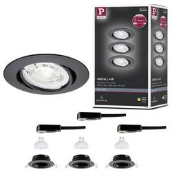 Paulmann 94951 LED vestavné svítidlo, LED, GU10, 4 W, černá (matná)