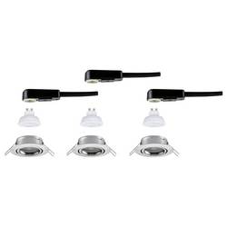 Paulmann 94953 LED vestavné svítidlo, LED, GU10, 4.9 W, železo (kartáčované)