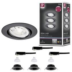 Paulmann 94954 LED vestavné svítidlo, LED, GU10, 4.9 W, černá (matná)