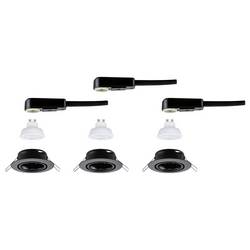Paulmann 94954 LED vestavné svítidlo, LED, GU10, 4.9 W, černá (matná)