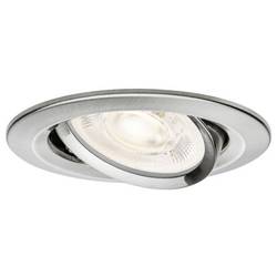 Paulmann 92327 LED vestavné svítidlo, LED, GU10, 4.9 W, železo (kartáčované)