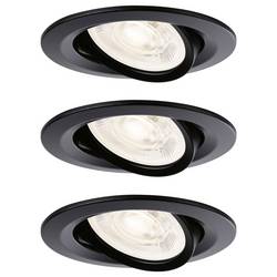 Paulmann 92329 LED vestavné svítidlo, LED, GU10, 4.9 W, černá (matná)