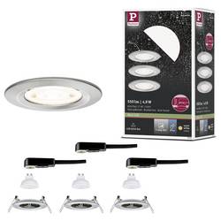 Paulmann 92331 LED vestavné svítidlo, LED, GU10, 4.9 W, železo (kartáčované)