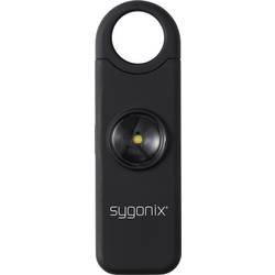 Sygonix kapesní alarm černá s LED 130 dB SY-7187514