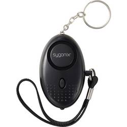 Sygonix kapesní alarm černá s LED 130 dB SY-7187886