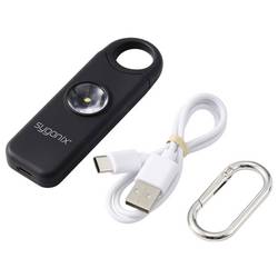 Sygonix kapesní alarm černá s LED 130 dB SY-7187884