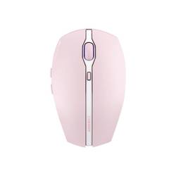 CHERRY GENTIX BT optická myš, přenos Bluetooth®, 7 tlačítko, 1000 dpi, 2000 dpi, Třešňový květ růžový