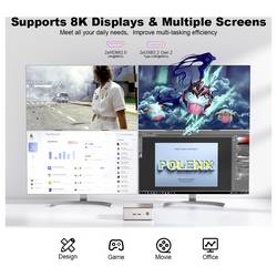 GEEKOM mini PC (HTPC) A5 AMD Ryzen 5 7530U 4.5 GHz 16 GB RAM 512 GB SSD AMD Grafika Radeon Win 11 Pro Mini A5
