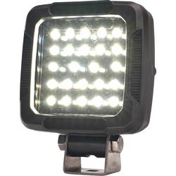 WAS pracovní světlomet 12 V/DC, 24 V/DC Slim Black 2581 ECO (š x v x h) 101 x 106 x 38 mm 2100 lm