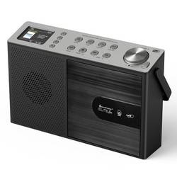 soundmaster EliteLine RCD1190SW stolní rádio, DAB+, FM, Bluetooth, DAB+, AUX, FM, CD, funkce alarmu, černá