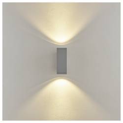 Deko Light ShoreLine Pro Square Up+Down 731208 Nástěnné svítidlo 7.5 W LED dopravní šedá (RAL 7042)