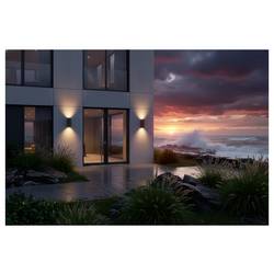 Deko Light ShoreLine Pro Square Up+Down 731209 Nástěnné svítidlo 7.5 W LED šedá grafit (RAL 7024)