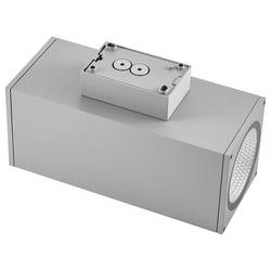 Deko Light ShoreLine Pro Square Up+Down 731190 Nástěnné svítidlo 55 W LED dopravní šedá (RAL 7042)
