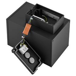 Deko Light ShoreLine Pro Square 731185 Nástěnné svítidlo 33 W LED šedá grafit (RAL 7024)