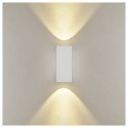 Deko Light ShoreLine Pro Square Up+Down 731189 Nástěnné svítidlo 31.5 W LED Signální bílá (RAL 9003)
