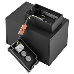 Deko Light ShoreLine Pro Square 731182 Nástěnné svítidlo 20.5 W LED šedá grafit (RAL 7024)