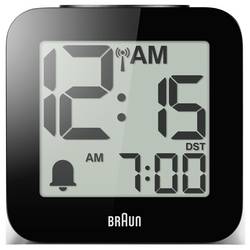 Braun 60077 budík černá velký displej