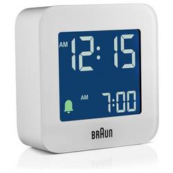 Braun BC08W-DCF DCF budík bílá