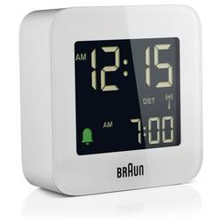 Braun BC08W-DCF DCF budík bílá