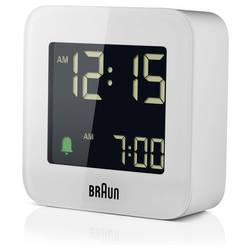 Braun BC08W-DCF DCF budík bílá