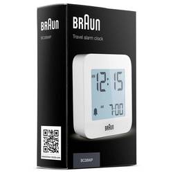 Braun BC08W-DCF DCF budík bílá