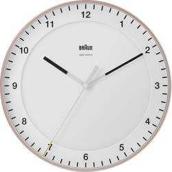Braun 67110 DCF nástěnné hodiny 330 mm , růžová, bílá